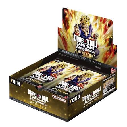 Dragon Ball Super Fusion World FB08 Saiyan’s Pride Booster Box Sealed Case English
