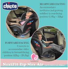 Chicco nexfit zip car seat green : Chicco Nextfit Air Zip Max Extended Use Convertible Isofix Baby Car Seat Newborn Till 29kg Vero Q Collection Free Gift