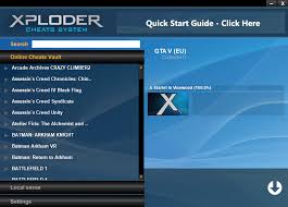 Xploder Game Cheats System