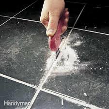 Is The Grout Between Your Floor Tiles Cracking Or Worse Crumbling Away There Are A Few Probable Causes But Before You Grout Repair Tile Repair Home Repair