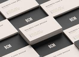 Free plastic business cards mockup psd. Free Grid Style Business Card Mockup Psd Good Mockups