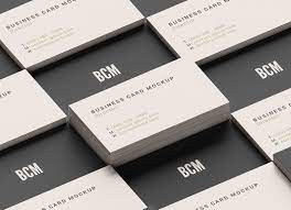 Import your final animation with your design in gif format, video or image. Free Grid Style Business Card Mockup Psd Good Mockups