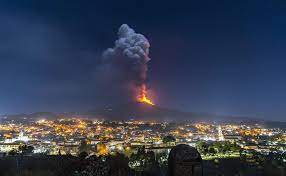 Etna is italy's largest active volcano, along with stromboli, on the sicilian island of the same name, and mt. Protests Etna And Ice Top Pictures Of The Week Daily Sabah