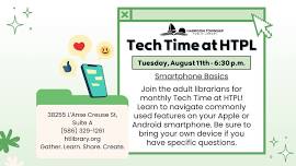 Tech Time at HTPL: Smartphone Basics