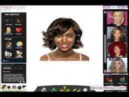 Virtual Hairstyles For Blacks African Americans Women Men Online Hair Color Changer Youtube