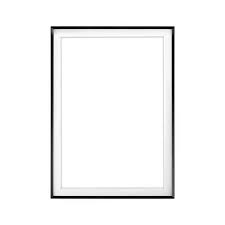 Get a professional look for your finished artwork with gotham black's crisp, clean lines and rich, midnight black finish! Framatic Fineline 20x24 Aluminum Frame With A Thin Face Matted For A 16x20 Photograph Black Walmart Com Walmart Com