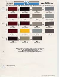 Phantom Colour Code Cyclamen Colour Chart 1829 Paint Chart