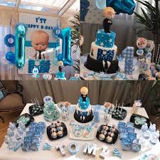Pin By Leshea Loveday On Boss Baby Birthday Party Baby Boy 1st Birthday Party Baby Birthday Party Theme Baby Birthday Party