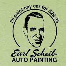 Founded by Earl Scheib in Los Angeles in 1937 the company grew quickly  following World War II and by 1975 had branches in Germany and England, all  company owned, with Scheib manufacturing