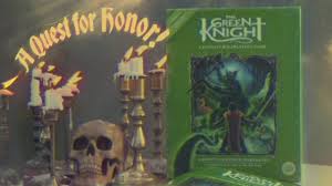 The knight wore clothing that was green. The Green Knight A Fantasy Roleplaying Game Official Promo Hd A24 Youtube