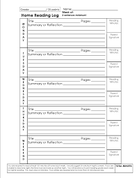 Dol 4th Grade Worksheets In 2020 Home Reading Log Reading Logs Reading Homework