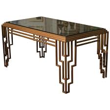 Ferforje Orta Sehpa 05336910626 In 2020 Geometric Furniture Design Art Deco Interior Design Geometric Furniture