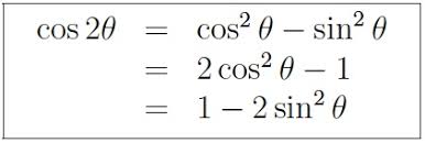 Summary Of Trigonometric Identities