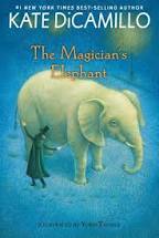 Book cover for <p>The Magician’s Elephant</p>
