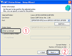 Inkjet printers) select a document type (click on drivers and softwares) Installation On Clients