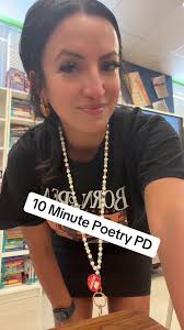 10 Minute Poetry Professional Development for Teachers
