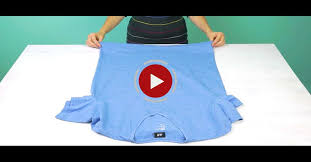 How To Prepare A T Shirt For Packing Wrinkle Free Packing Shirt Travel Shirts
