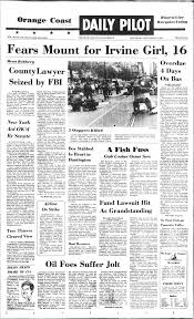 Fears Mount for Irvine Girl, J6