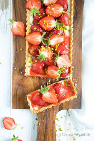 Cremige Puddingtarte Mit Erdbeeren Ganz Einfach Selber Backen Rezept Rezepte Erdbeerkuchen Mit Vanillepudding Erdbeer Kuchen