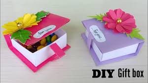 We've collected 57 unique diy gift ideas that will inspire you to start creating. Diy Gift Box Ideas Gift Ideas Gift Box Handmade Gift Box Idea Origami Box Gift Box For Friend Youtube