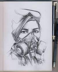 Coup De Coeur Les Superbes Dessins Crayonnes D Annas Burhani Dessin Esquisse Dessin De Visages Dessin Dance