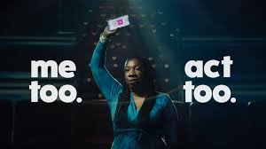 The uniform has blue and red stripes. On Metoo S 3rd Year Anniversary Tarana Burke And Fcb Six Launch Me Too Act Too A Platform And Brand Campaign That Urges The World To Help Ending Sexual Violence Business Insider India