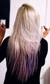 Blonde With Purple Ombre Hair Color Pastel Hair Styles Long Hair Styles