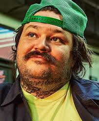 MATTY MATHESON: We are fans of his TVShow, we love food and think this guy  is funny as hell. Never knew he was into choppers. So cool. @mattymatheson