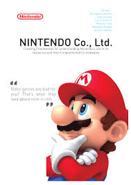 pdf nintendo co ltd creating frameworks for