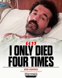 Ben Askren is awake and in the road to recovery 🙌 He doesn't remember  anything that happened but appreciates the support he got.