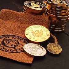 Hogwarts Cosplay Party Accessories Gringotts Bank Wizarding Coins Galleons Commemorative Harry Potter Cosplay Harry Potter Halloween Harry Potter Party Favors