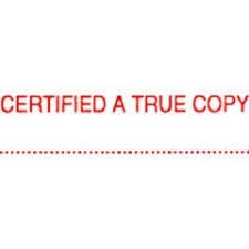 Before we discuss how you can certify your original documents, it is vital first to understand what a certified true copy is and why you need it. Qoo10 Stamp Certifiedtrue Stationery Supplies