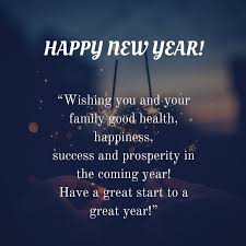 Wishing You And Your Family New Year Wishes Quotes Happy New Year Wishes Wishes For You