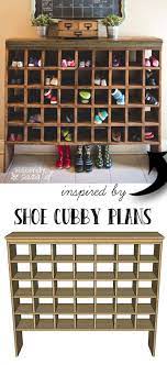A shoe cabinet helps reduce clutter and increases storage space, allowing you to store pairs of shoes so they are out of your way. Pin On Make This