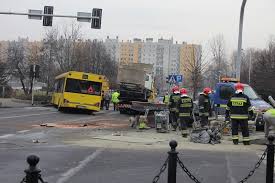 Wypadek na placu budowy wysokościowca w katowicach. Wypadek Autobusu W Katowicach