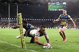 Hutchison was left with broken ribs and a punctured lung after brown led with his knees in the round 9 clash between the eels and roosters. Gnsjkprd 62ppm