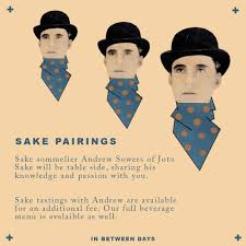 We are pleased to announce our April Supper Club! April 26 & 27, featuring  sake sommelier Andrew Sowers of @jotosake and a special 5-course menu  prepared by The Silent Chef, Tevin Warner.