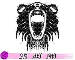 Lion Roaring Svg Png Lion Roar Svg Mascot Shirt Svg Etsy Makeup Artist Logo Design Makeup Artist Logo Premade Logo Design