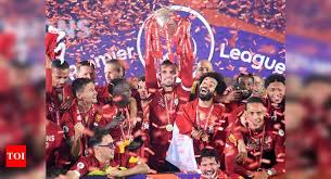 Liverpool champions 2020 fifa 19 18 jul. Premier League Champions 2020 Liverpool Lift Premier League Trophy After Winning Eight Goal Chelsea Thriller Football News Times Of India