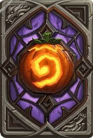 You can change the appearance of the backs of your cards by going to the collection manager . Card Back Hallow S End Artist Jomaro Kindred Card Art Hearthstone Heroes Of Warcraft Hearthstone