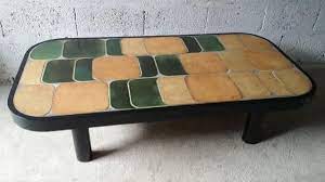 roger capron mid century shogun coffee table pamono coffee table table coffee tables for sale