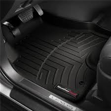 Weathertech 448001 Digital Fit Molded Rear Floor Liners For 2000 2004 Toyota Tundra Black