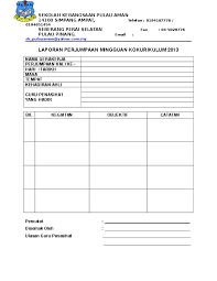 Hari ko kurikulum , perkhemahan unit beruniform dan sebagainya 9. Doc 7 Laporan Perjumpaan Mingguan Aisya Asyiqien Academia Edu