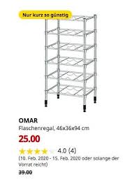 Ikea Dusseldorf Omar Flaschenregal Verzinkt 46x36x94 Cm Flaschen Regal Flaschenregal Kuche Und Haushalt