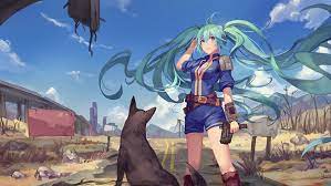Hatsune Miku Fallout 4 Hatsune Miku Anime Hatsune