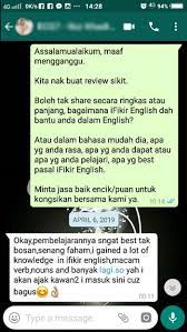 Penulisan dalam bahasa inggeris kebiasaannya merupakan satu masalah yang besar bagi para pelajar. Ifikir English Ifikir English