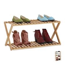 Ikea schuhschränke für jeden raum und jeden geschmack. Relaxdays Schuhregal Schuhregal Bambus Stauraum Praktische Schuhaufbewahrung Mit 2 Ebenen Ideal Fur Flur Diele Und Den Eingangsbereich Online Kaufen Otto