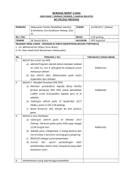 Di sini admin ingin kongsikan contoh minit curai… Minit Curai Mesyuarat Pjpk
