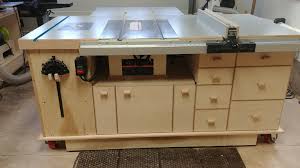 My Table Saw Station En 2019 Bois Bricolage Et Outillage