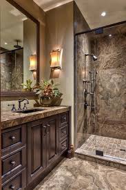 Small brown and white bathroom. 25 Refined Brown Bathroom Decor Ideas Digsdigs